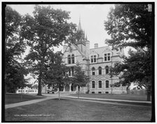 Walker Building, Amherst College, between 1890 and 1901. Creator: Unknown.