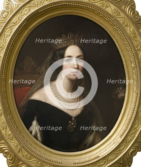 Portrait of Joséphine of Leuchtenberg (1807-1876), Queen of Sweden and Norway.