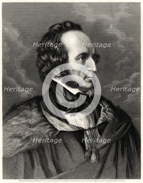 'Mendelssohn', 19th century. Artist: C Cook