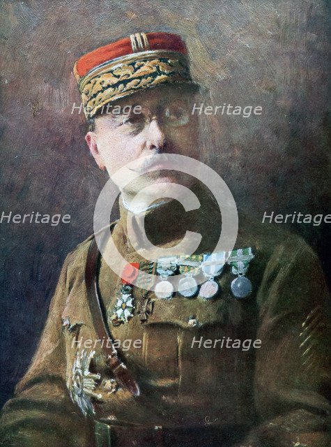 Jean Degoutte, French First World War general, (1926). Artist: Unknown