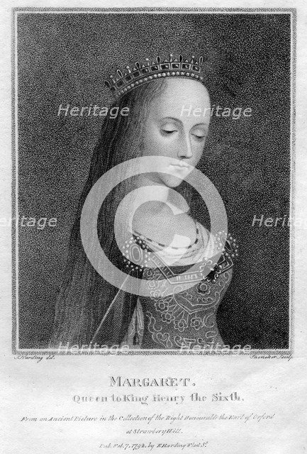 Margaret of Anjou, Queen Consort of Henry VI, (1792). Artist: Unknown