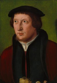 Portrait of a Man, c. 1530/1540. Creator: Bartholomaeus Bruyn the Elder.