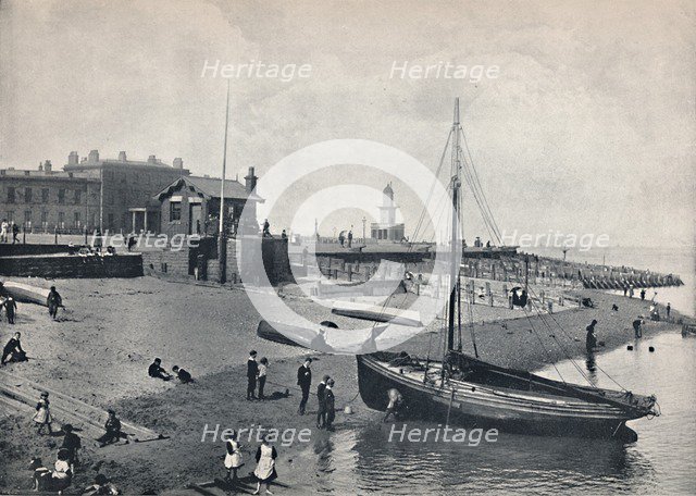 'Fleetwood - The Sands', 1895. Artist: Unknown.