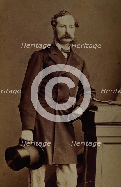 Sir John Tenniel, late 19th century.  Creator: London Stereoscopic & Photographic Co.