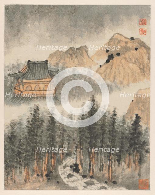 Reminiscences of Qinhuai River, 1642-1707. Creator: Shitao (Chinese, 1642-1707).