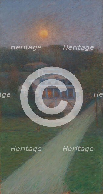 The temple, 1892. Creator: Karl Nordström.