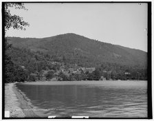 Silver Bay Hotel and grounds, Lake George, N.Y., between 1900 and 1906. Creator: Unknown.