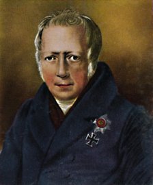 'Wilhelm von Humboldt 1767-1835. - Gemälde von Fr. Krüger', 1934. Creator: Unknown.