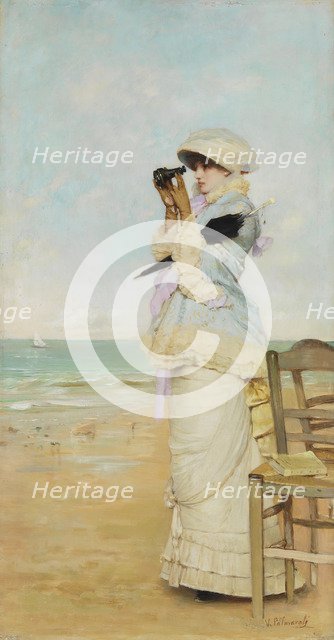 En vue. Artist: Palmaroli y Gónzalez, Vicente (1834-1896)