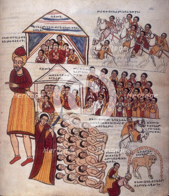 King Herod decrees all male children to be killed, 1756. Creator: Unknown.