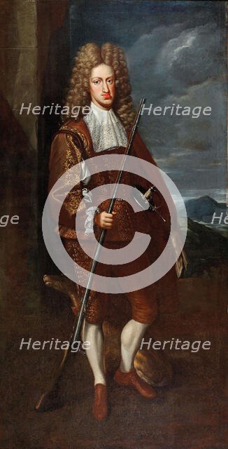 Portrait of Charles II of Spain in hunting costume, 1699. Creator: Closterman, John (1660-1711).