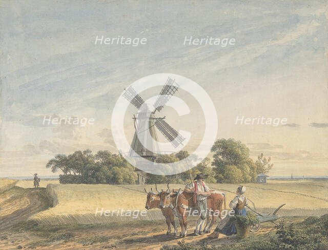 Landscape, 1785. Creator: Jacob Wilhelm Mechau.