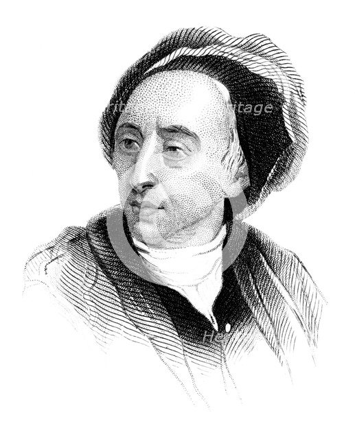 Alexander Pope, English poet of the early eighteenth century, (c1850). Artist: Unknown