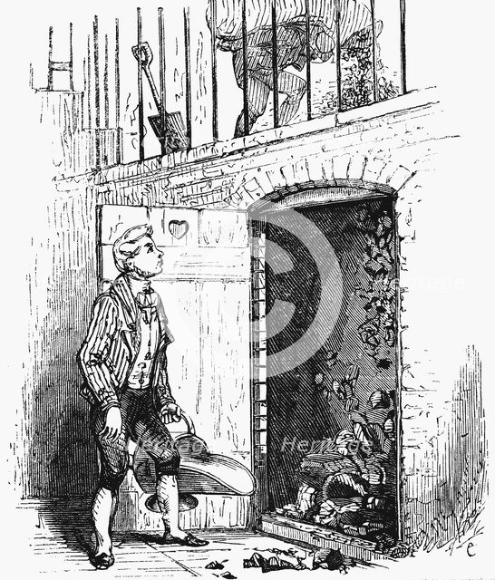 Coal delivery, 1860. Artist: Unknown