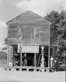 Crossroads store, Sprott, Alabama, 1935 or 1936. Creator: Walker Evans.