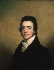 Augustus Washington Clason, ca. 1820. Creator: John Wesley Jarvis.