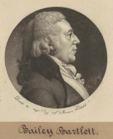 Bailey Bartlett, 1800. Creator: Charles Balthazar Julien Févret de Saint-Mémin.