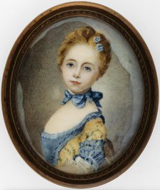 Portrait of a Girl, 1800-1850. Creator: Unknown.