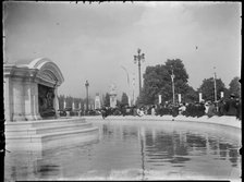 Queen Victoria Memorial, The Mall, St James, City of Westminster, London, 1919. Creator: Katherine Jean Macfee.