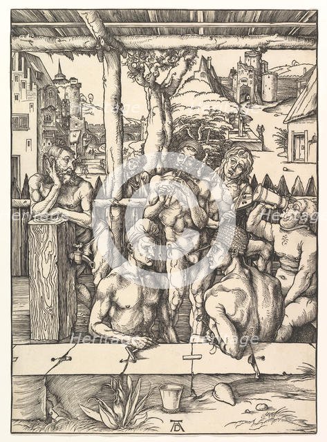 The Bath House.n.d. Creator: Albrecht Durer.