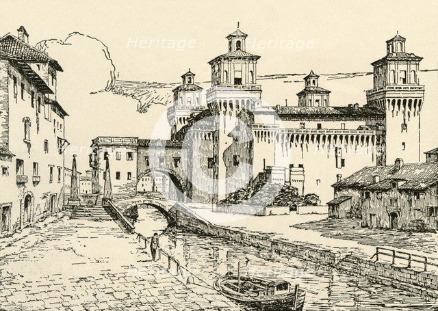 'Ferrara: The Ducal Palace', 1928. Creator: Unknown.