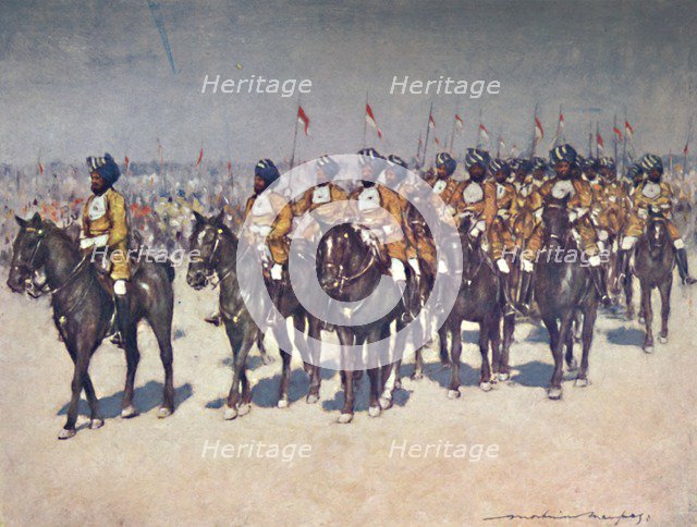 'Bombay Retainers', 1903. Artist: Mortimer L Menpes.