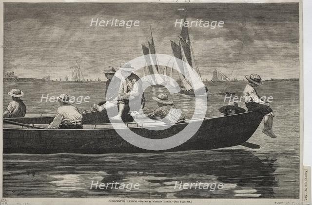 Gloucester Harbor, 1873. Creator: Winslow Homer (American, 1836-1910).