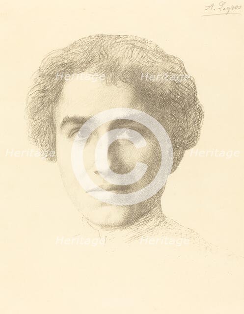 Mlle. Simpson. Creator: Alphonse Legros.