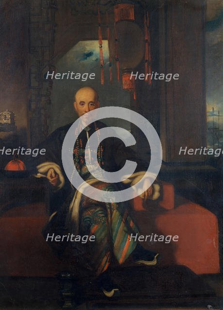 Houqua, ca. 1843. Creator: Ester Speakman.