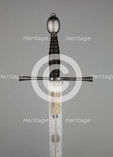 Composite Sword, Munich, dated 1538 [at a later date]. Creator: Melchior Diefstetter.