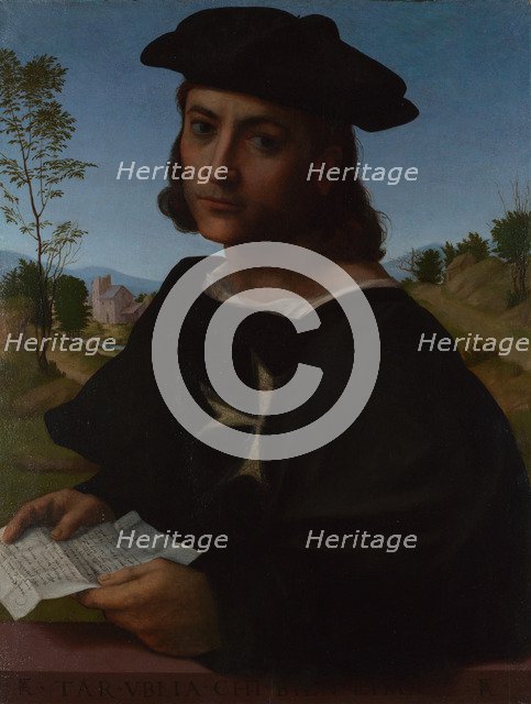 Portrait of a Knight of Rhodes, 1514. Artist: Franciabigio (1482-1525)