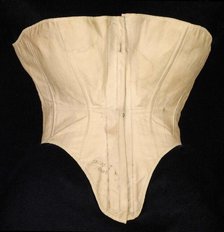 Corset, American, ca. 1862. Creator: Worcester Skirt Company.