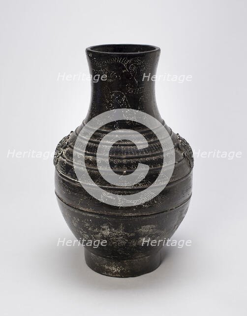 Container in the Form of an Ancient Bronze Jar (hu), Warring States period (475-221 B.C.). Creator: Unknown.