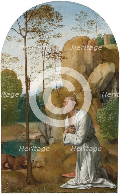 Saint Jerome in the Wilderness.