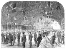 Inauguration of the new head-quarters of the 1st Middlesex Volunteer Engineers, 1865. Creator: Unknown.