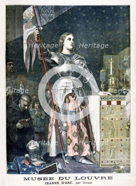 Musee Du Louvre, Jean of Arch,1901. Artist: Unknown
