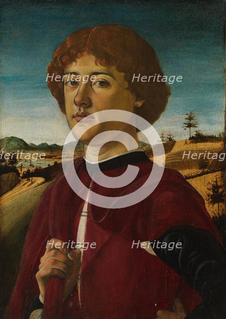 Portrait of a Young Man, probably ca. 1470. Creator: Biagio d'Antonio.