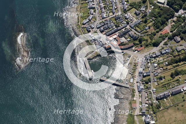 Craster Harbour, Northumberland, 2018. Creator: Historic England.