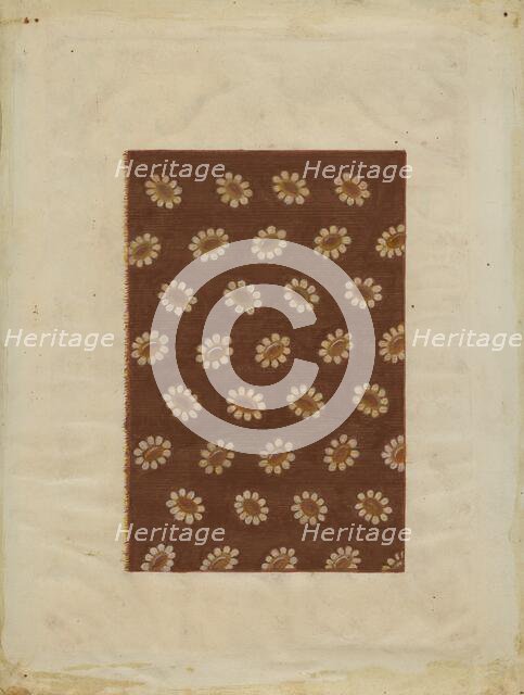 Calico, c. 1936. Creator: Florence Stevenson.