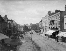 Market Place, Watford, Hertfordshire, 1860-1922. Creator: Henry Taunt.