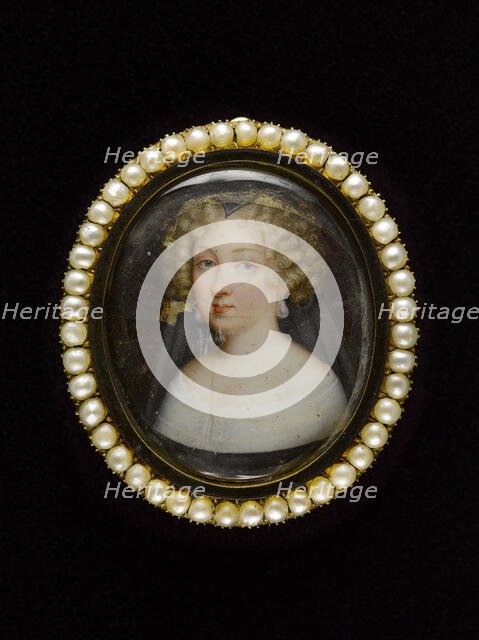 Portrait of a woman. Creator: Ecole Francaise.