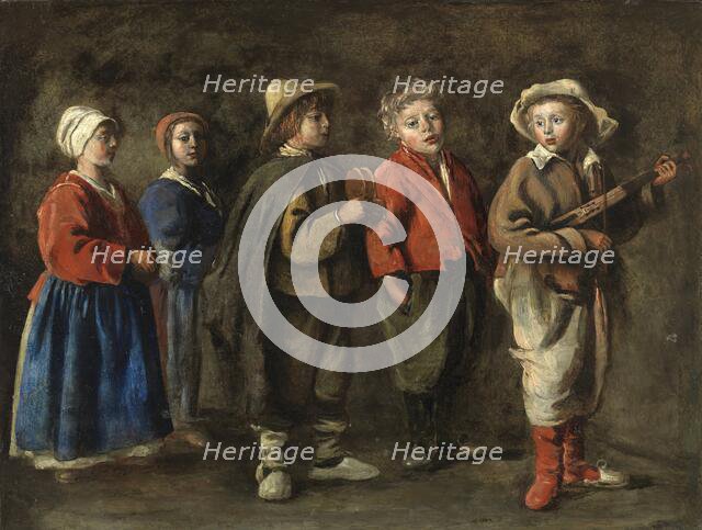 The Young Musicians, 1640. Creator: Antoine Le Nain.