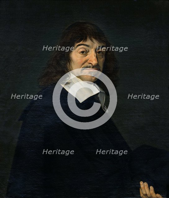 Portrait of the philosopher René Descartes (1596-1650), ca 1649.