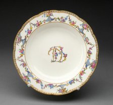 Soup Plate, Sèvres, 1771. Creators: Sèvres Porcelain Manufactory, Nicolas Bulidon.