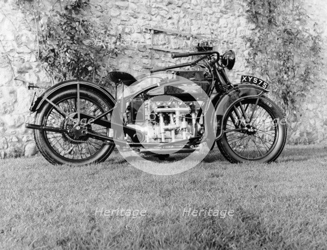1924 Henderson motobike. Artist: Unknown