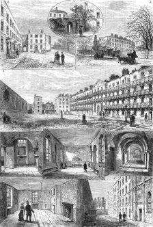 Sketches of the Queen's Bench Prison, 1880. Creator: Unknown.