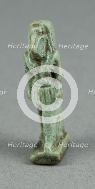 Amulet of the God Thoth, Egypt, Late Period, Dynasties 26-31 (664-332 BCE). Creator: Unknown.