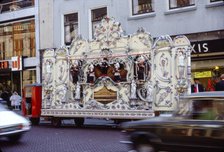 Street Organ in Dutch Town, Holland, 20th century. Artist: Unknown.