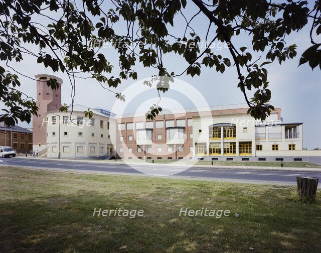 Epping Civic Offices, High Street, Epping, Epping Forest, Essex, 23/07/1990. Creator: John Laing plc.