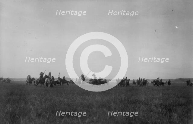 Morning attack, c1907. Creator: Edward Sheriff Curtis.